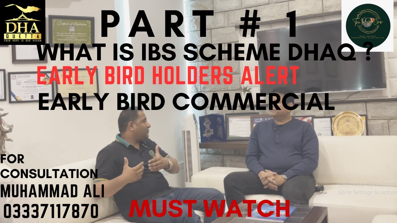 DHA Quetta:Early Bird Residential | Early Bird Commercial |DHAQ IBS Scheme |Quetta Balochistan