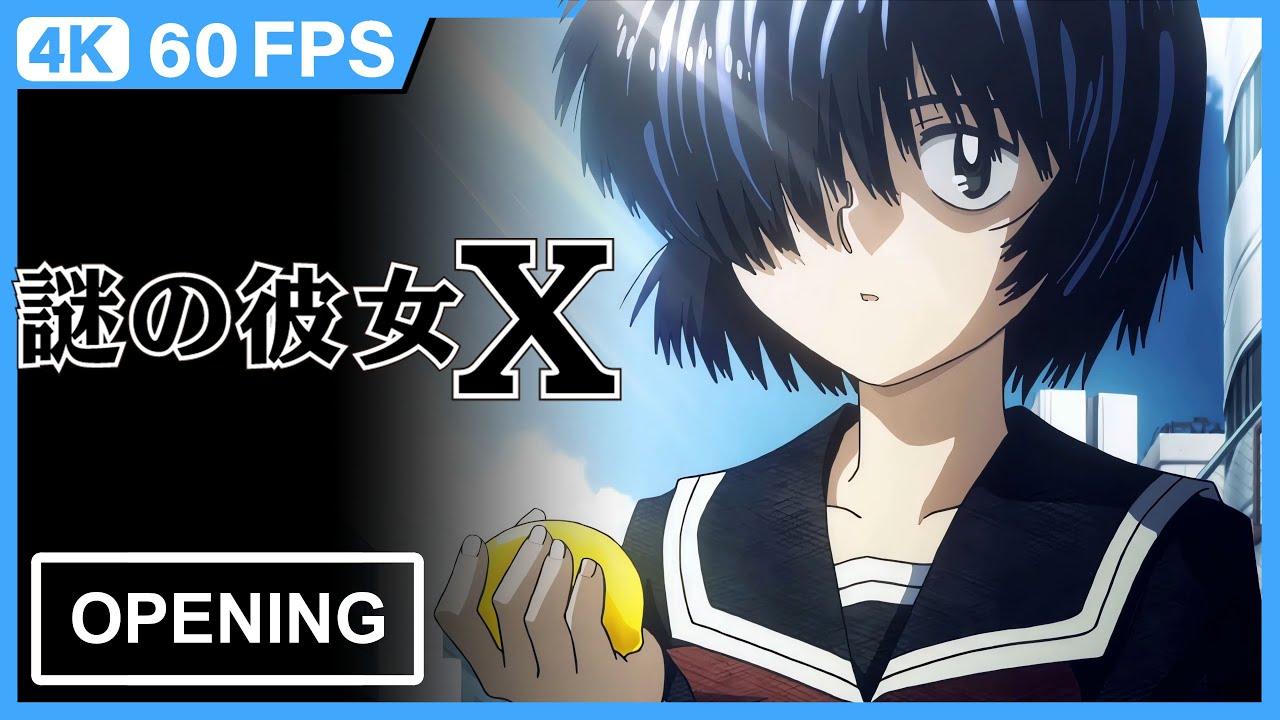 Nazo no Kanojo X Opening | Creditless | 4K 60FPS Remastered