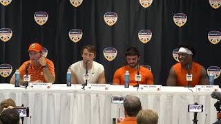 Dabo Swinney, Cade Klubnik Orange Bowl postgame press conference