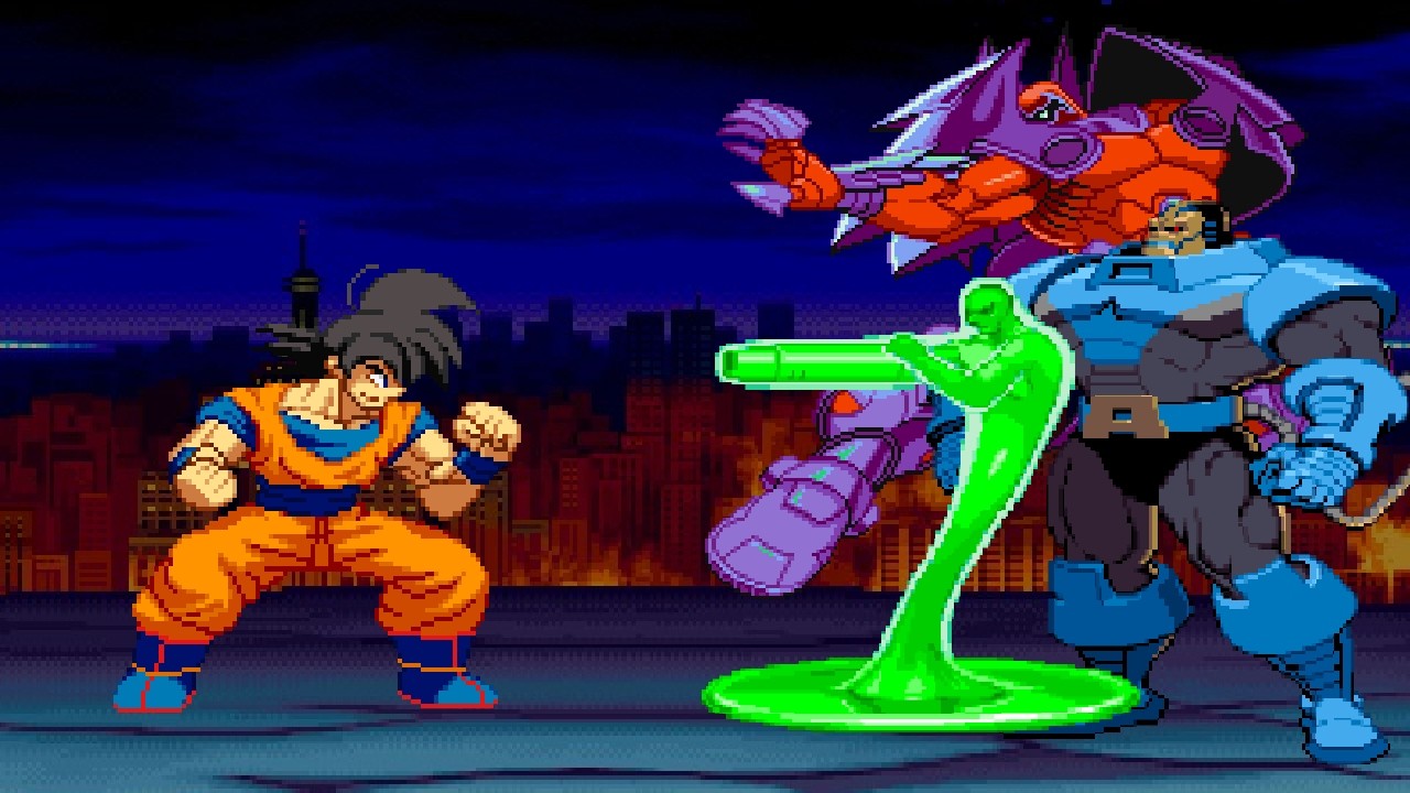 Goku vs. Marvel vs. Capcom Bosses - MUGEN MADNESS