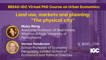 BREAD-IGC Virtual PhD Course on urban economics: Lecture 3