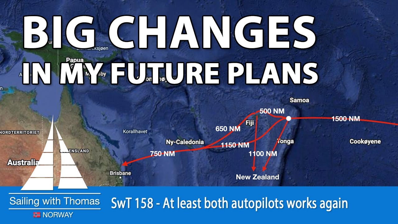 BIG CHANGES IN MY FUTURE PLANS – SwT 158 – At least both autopilots are now fixed!