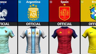 🎽FIFA WORLD CUP 2026 - All Team Jerseys Home And Away Confirmed