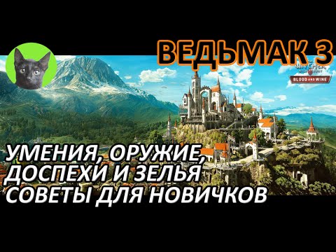 Видео: Ведьмак 3 - Советы для новичков. Умения, доспехи, оружие и зелья