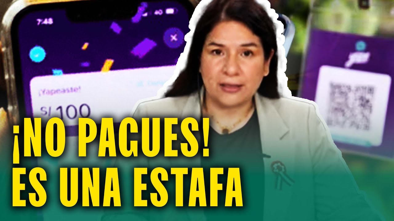 ASÍ TE ROBAN CON YAPE Y NO DEJAN RASTROS