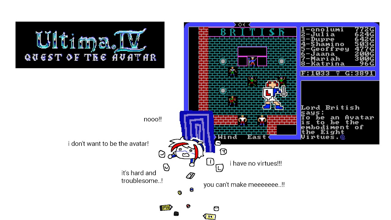 [PC] Ultima IV: Quest of the Avatar (1985) #27