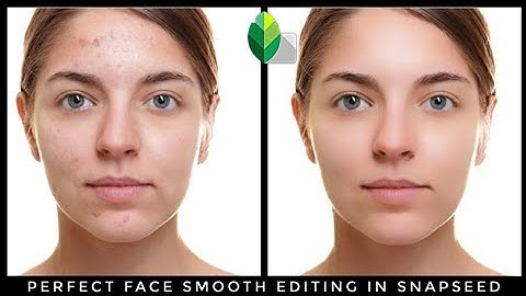 Snapseed Skin Retouching || Snapseed Pimple Remove