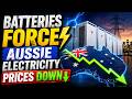 Electricity Prices in Australia FALL As Australia Double's battery Installations