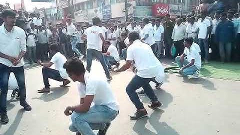 Cbit-college students flash mob