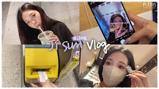 [9_log] 지선 Vlog - 일본에서 혼자 놀기😉, 커피 타임☕️, 지하철🚇