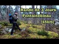 Rando  3 jours en autonomie dans la fort de fontainebleau