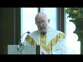 Retreat with Mgr John Armitage - Homily (Wednesday 22.04.2020)