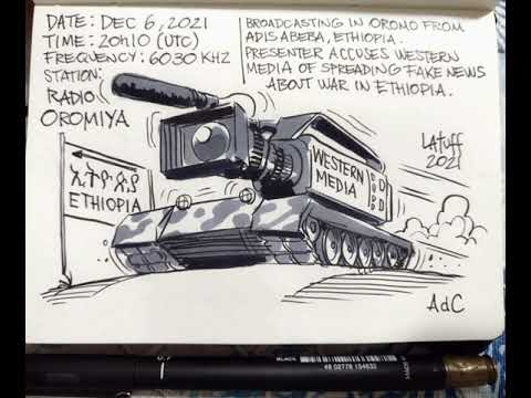 Right From The Battlefield Radio Oromiya 6030 KHz Adis Abeba Ethiopia