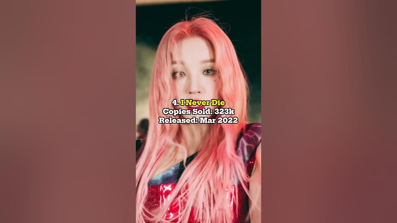  gidle most sold album youtube