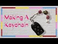 Making a Keychain- With Silicone Beads DIY Lanyard Keychain