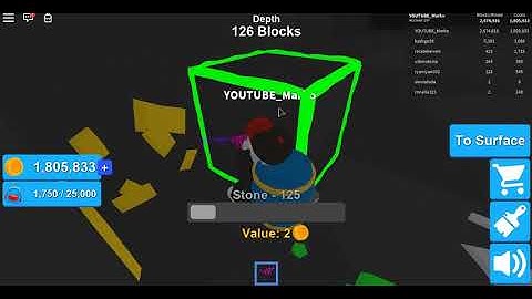 ROBLOX FREE GAME BETA Mining Simulator Part 14
