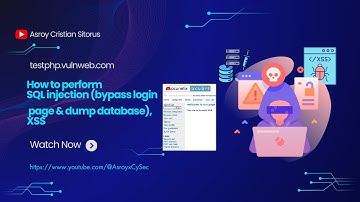 testphp.vulnweb.com - How to perform SQL injection (bypass login page & dump database), XSS