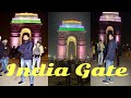 India gate delhi  finally india gate pahunch gya   desiladkavlogs213