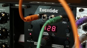 Noodling Pluck and Graphic VCO through the EuroDDL