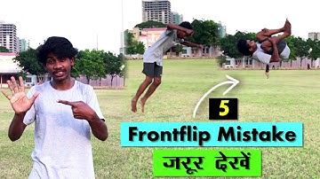 5 Frontflip Mistake