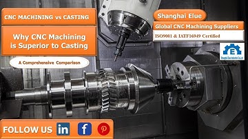 #cncmachining #cnc #shanghaielue CNC Machining vs Casting! Why CNC Machining is Superior to Casting