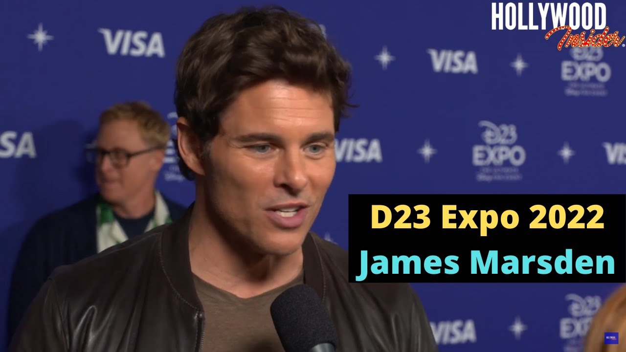 Red Carpet Revelations | James Marsden on 'Disenchanted' Reveal at D23 Expo