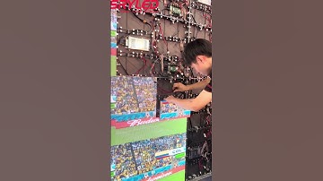 P2.5 Indoor advertising LED screen, front maintenance with magnets, easy assembly and disassembly.