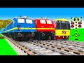  5 train fumikiri 3d railroad crossing animation 1