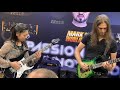 Kiko Loureiro and Li-sa X jamming, part 2: NAMM 2019