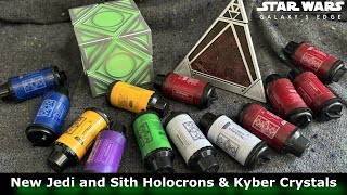 Star Wars Galaxy’s Edge -  New Jedi and Sith Holocrons V2 ( 2024 Release )