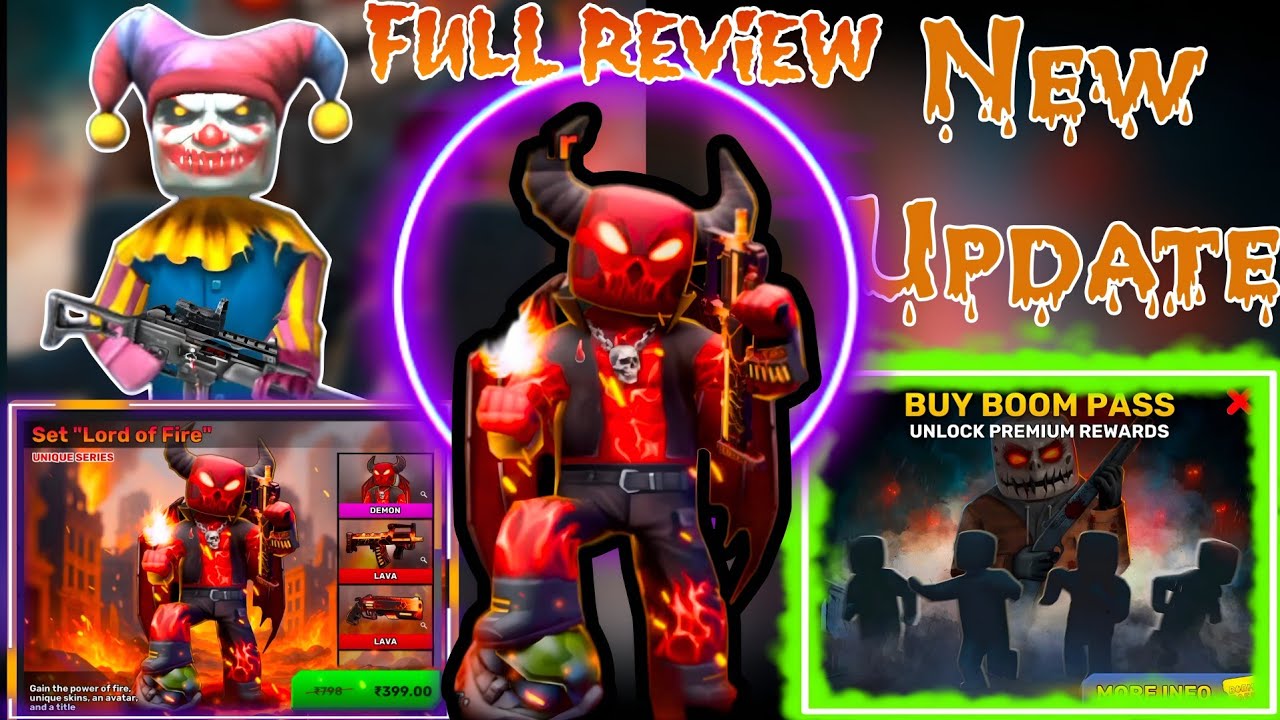 Kuboom new update new skins!!! character TEST!!! #кубум #kuboom #newupdate 