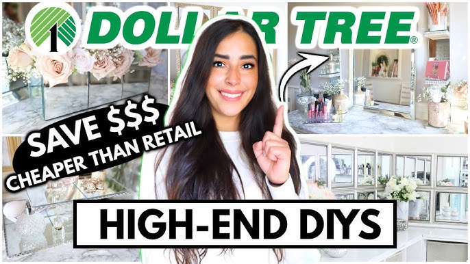 $1 CHANEL DOLLAR TREE 4 DIY HACKS ROOM DECOR 