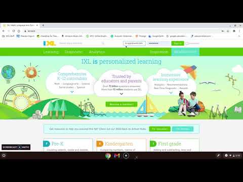 IXL Login to Indiana Standards Tutorial