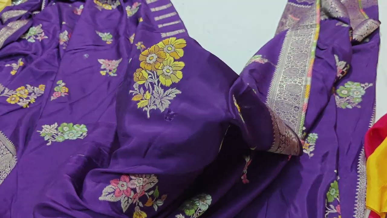#Dola #Dola Meenakari # Dola digital print #tissue paithani sarees#weaving mistake sarees