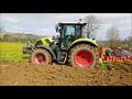 Claas arion 550  kuhn varimaster 123  labour