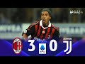 Milan 3 X 0 Juventus Ronaldinho S Show Serie A 2009 10 Extended Goals Highlights ᴴᴰ 