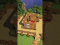 Minecraft Starter Spruce House 🏠 Get the 3D build guide now on Heybuilds.com link in bio 📝​