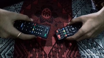 How to pair TV remote with set top box remote?