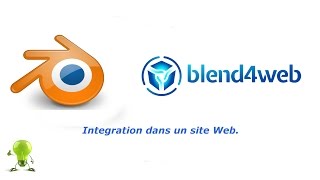Blend4web Integration dans un site WEB