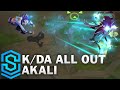 K/DA ALL OUT Akali Skin Spotlight - League of Legends