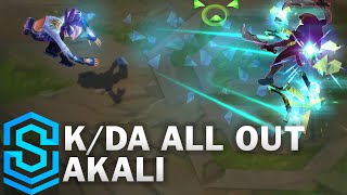 K/DA ALL OUT Akali Skin Spotlight - League of Legends