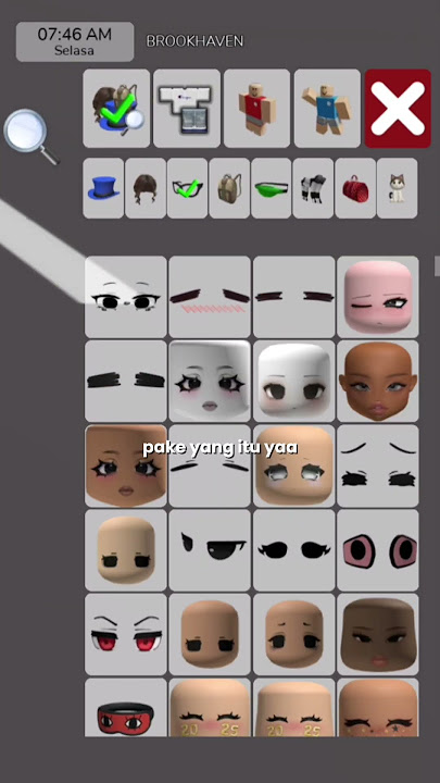 🦸🏻‍♀️—tutorial face yang aku pakai, seneng deh pada sukaa 🥹🫶🏻 | #roblox #shorts #bismillahfyp #fyp