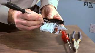 Maytag Dishwasher Repair – How to replace the Door Handle and Latch Assembly with Switches