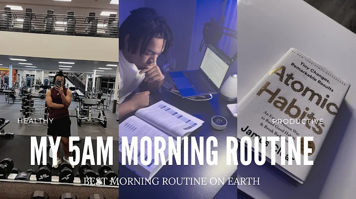 MY 5AM MORNING ROUTINE | HEALTHY & PRODUCTIVE HABITS
