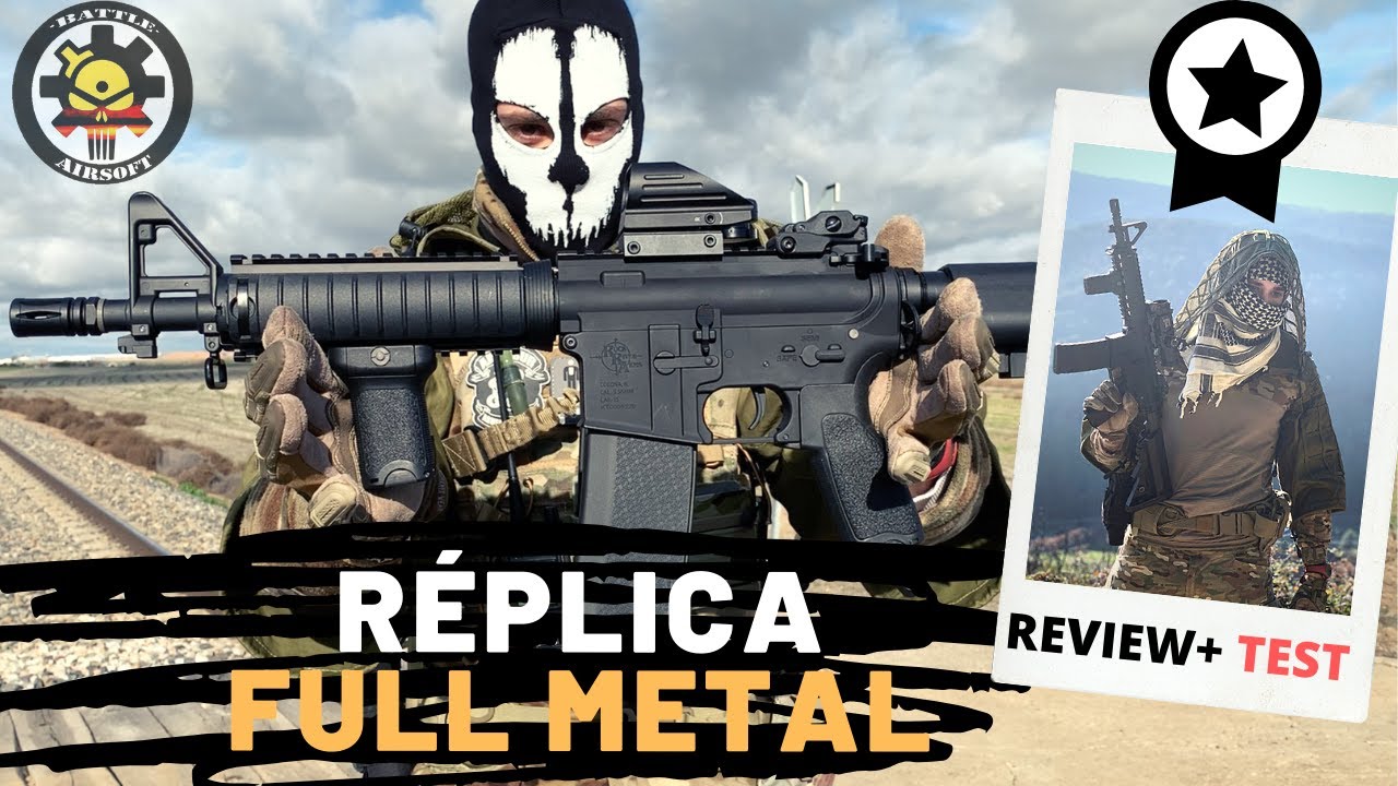 Réplica FULL METAL BARATA calidad - precio / AIRSOFT ( Review Specna Arms SA-E04 EDGE)