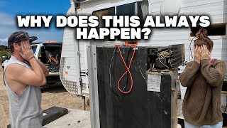 😓12 Volt issues in an 18 year old caravan😡