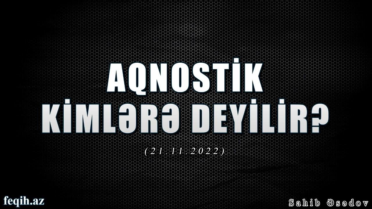 aqnostik