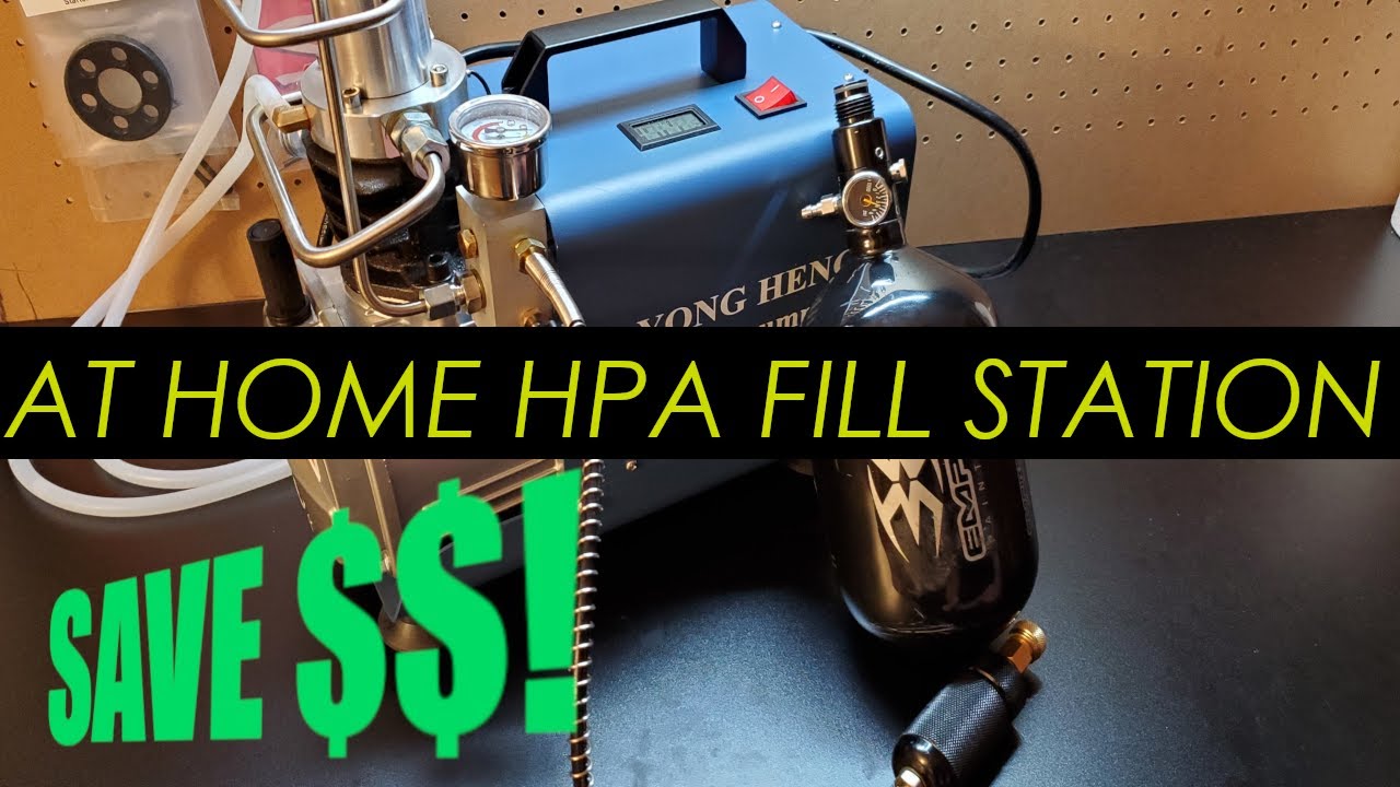 At Home Airsoft Hpa Fill Station - Save Money! (4K)
