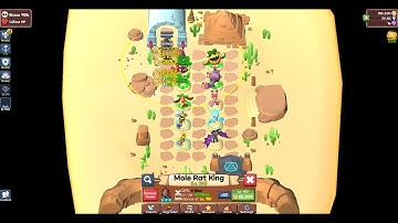 Idle Monster TD Evolved Tourney Push