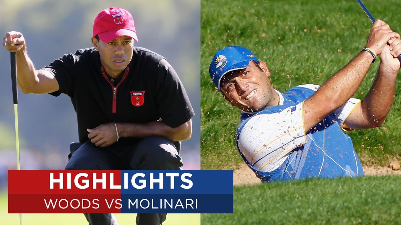 Tiger Woods vs Francesco Molinari | Extended Highlights | 2010 Ryder Cup